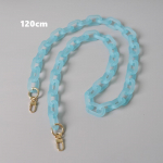 Uus telefoniketi tarvik Eemaldatavad osad Neoon Candy Matte Crossbody Resin Luksuslik rihmaga telefoni&uuml;mbris Ketid Akr&uuml;&uuml;list &otilde;lapaela rippuv kett 120CM roosa