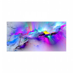 Uus kunstlapp Ilus ja suurep&auml;rane pilvede maastik Abstraktne pilv Dekoratiivne maal Kodu seinakaunistus Rippuv maal 20x40cm