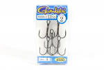 Gamakatsu 66241 Treble Hook Treble 13 must, suurus 2 (1071)