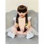 55 cm elutruu Reborn nukk, t&auml;ielikult viimistletud silikoonkorpusega vasts&uuml;ndinud v&auml;ikelapse veekindel t&uuml;drukule m&auml;nguasi s&uuml;nnip&auml;evakingitus beebinukud