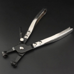 Voolikuklambri tangid auto veetoru eemaldamise t&ouml;&ouml;riist k&uuml;tuse jahutusvedeliku jaoks vooliku toruklambrid, paksemad k&auml;epidemed suurendavad tugevust straight silver