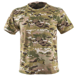 Mege Men Tactical Camouflage Multicam T-s&auml;rk Kiiresti kuivav s&otilde;jaline v&otilde;itlusarmee Camo l&uuml;hikeste varrukatega T-s&auml;rk jahiriided S(50-60KG)