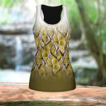 3D-siniste lehtede prindiga naiste treening jooga j&otilde;usaalis tr&uuml;kitud suves&auml;rgid Suures suuruses vestid 7XL sinine