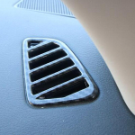 ABS Chrome accessories For Nissan Navara NP300 2017 2018  Car Front conditioner air Vent Outlet cover