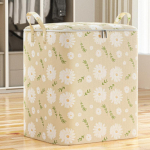 Teki hoiukott Suur voodialune tolmukindel lukuga organisaator riidekapp karbid &auml;mber riiete hoiukott 18L beež