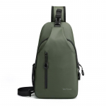 Meeste vabaaja rinnakott, reisi-&otilde;lakott, Crossbody kott, seljakott, suur, multifunktsionaalne, veekindel ja vargusevastane tumesinine v&auml;rv