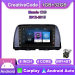 8-tolline 2-din Android-autoraadio multimeediumivideopleier Mazda CX5 2012-2015 jaoks Nupuga WiFi BT 1+32GB 1+32GB