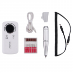 45000 RPM elektriline k&uuml;&uuml;nepuurimasin LCD-ekraaniga laetav manik&uuml;&uuml;rimasin, kaasaskantav akutrelli komplekt k&uuml;&uuml;nekunsti t&ouml;&ouml;riistad