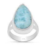 Naturaalne pisar Larimar Solid 925 Sterling h&otilde;be l&otilde;hestatud varrega s&otilde;rmus Ehted naistele SC-26 5 sinine