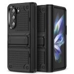 Samsung Z Fold 5 kaasaskantava matt kickstand Coque &uuml;mbris jaoks Samsung Galaxy Z Fold 5 Fold5 5G Zfold5 p&otilde;rutuskindel kate Samsung z fold 5 must