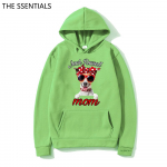 Jack Russell Terrier Mom Hoodie Naiste/Meeste Harajuku Graafilised Kawaii Pusad Unisex S&uuml;gis Talv Naljakas Esteetilised Pusad Pusad L