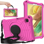 Lastele turvaline k&auml;eshoitav &uuml;mbris Samsung Galaxy Tab A7 Lite 8.7 SM-T220 T225 A8 10.5 SM-X200 X205 X200 Tab A 8.0 T290 T295 SM-T307U jaoks Tab A 8.4 SM-T307u roosa punane v&auml;rv