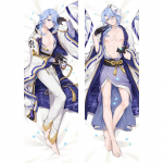 Genshin Impact Nahida Dakimakura kallistav keha padjap&uuml;&uuml;r Otaku kahele k&uuml;ljele visatav padja kate virsikunahast kahesuunaline kaunistus kingitus A-40x120cm Peachskin