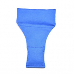 1/2 tk Jalgpallikohtuniku kott Kohtuniku mahaviskamine &Uuml;hepoolne pika kaelaga sinine nailonist kott ragbi jalgpallim&auml;ngude jaoks Kohtuniku tarvikud 1pc