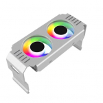 Jahutusventilaatorid 13.5 CFM ARGB PWM Aura Sync Temperatuurikontroll DDR4/5 valge