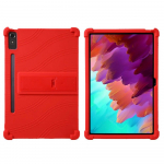 Armor Soft Silicon Cover Lenovo Tab P12 Xiaoxin Pad Pro 12,7 tolli 2023 TB-371FC TB370FU Qitian K12 12,7 tolli TB240FC Tempere Glass Xiaoxin Pad Pro 12.7 punane