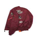 Meeste kevad- ja s&uuml;gisene polsterdatud Bomber jope M