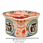 Armas kiirnuudlikujuline kassipesa, talvine soe ja hubane kassi voodi 40cm/15.57in