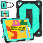 Apple iPad Air 2 iPad Pro 9.7 jaoks (2016. aasta)(2017. aasta)(2018) &Otilde;larihma disain 360&deg; p&ouml;&ouml;rleva k&auml;epidemega Tugeva t&ouml;&ouml;kindlusega kaitsealus Koputus- ja p&otilde;rutuskindel &uuml;mbris Apple iPad Pro 9.7 (2018)