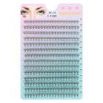 D Curl Mix Individual Lashes Cluster 10D-40D Cluster Ripsmed kodus ise pealekandmiseks Mix 10D