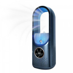 USB-pistikuga labadeta ventilaator Kaasaskantav kliimaseadme ventilaator 6 kiiruse reguleerimisega, ajastuspihustiga