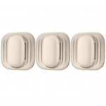 3 tk/komplekti silikoonist uksekork, mulgustamine tasuta vaigistatud kleebised ukse k&auml;epideme kaitsepadi Riistvara seinamatt Kokkup&otilde;rkevastane kleebis