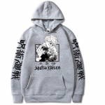 Gojo Satoru tr&uuml;kitud top Jujutsu Kaisen anime unisex hip-hop top vabaaja kapuuts M