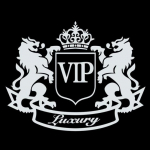 Double Lion Crown VIP Letter Mootorratta autodekoratsiooniga helkurkleebis valge