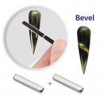4 tk / komplekt paksu ribaga magnetiga kassisilma magnetmagnetiga k&uuml;&uuml;nte UV geellaki pulgaplaat Multifunktsionaalsed k&uuml;&uuml;nte kaunistamise tarvikud
