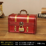 Euroopa stiilis retrokarbist puidust ehete hoiukoht lauaarvuti organiseerimiskarp Koduhoidik kaanega Puidust kast reguleeritava lukuga 17.5cm