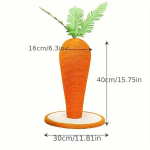Esmaklassiline porgandikassi kraapimispost, interaktiivne kassim&auml;ngutorn L（11.81*11.81*15.75inch）