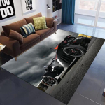 Magamistoa vaip, lastetuba, autole tr&uuml;kitud vaip Elutuba, suur moodne kodukaunistus Luksuslik, lahe pehme m&auml;ngu, libisemiskindel p&otilde;randamatt 80x120cm