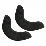 Kaas, hokirullidele, iluuiskudele ja uisudele &ndash; uisuvormide kaitsed, unisex t&auml;iskasvanutele Black L