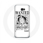 Coque pour Samsung A5 2016 One Piece Manga affiche de recherche Blanche