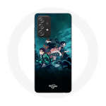 Coque pour Samsung Galaxy A33 5G Demon Slayer Manga Tanjiro et Nezuko