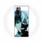 Coque pour Xiaomi Redmi Note 10 Pro Tokyo Ghoul Visage Moiti&eacute;