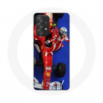 &Uuml;mbris Samsung Galaxy A52 Vormel 1 Fernando Alonso F1 Racing Driver Red jaoks
