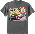 Nostalgia Klassikalised Autod 50ndate Drag Racing Graafiline T-s&auml;rk Unisex T-s&auml;rk S