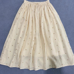 Johnature Summer Wave Point naiste k&otilde;ik sobivad elastsed v&ouml;&ouml;kohaga seelikud vabaaja &uuml;hev&auml;rvilised lahtised naiste seelikud One Size roheline