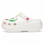 Suvised naiste k&otilde;rge kontsaga 8 cm helendavad k&otilde;rge kontsaga aia koopajalatsid naiste spordisandaalid 37 valge