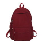 &Uuml;hev&auml;rviline &otilde;pilaste suure mahutavusega seljakott juunioride keskkooli seljakott naiste koolikott punane