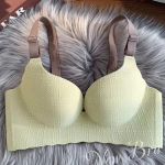 &Otilde;mblusteta rinnahoidja naistele Gather Solid Color Plus Size rinnahoidja Traceless Sexy Invisible Push Up Bralette uhke aluspesu 32/70A valge