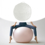 Pilatese joogapalli kate Exercise Balance kaitseb nahka 55cm