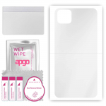 apgo Ultra Clear Protective Skin Sticker for the back compatible with Huawei Y5p, Wrap Film, Hydrogel Film, Flexible, Soft TPU with positioning layer