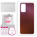 apgo skin sticker film foil vinyl for the BACK compatible with Honor X10 Max 5G, scratch-resistant, easy to install - Carbon Chameleon CAKA5