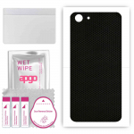 apgo Protective Skin Sticker for the back compatible with Oppo A1k, Wrap Film, Foil, Vinyl - Pattern Matrix