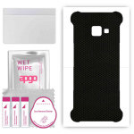 apgo Protective Skin Sticker for the back compatible with Samsung Galaxy Xcover 4, Wrap Film, Foil, Vinyl - Pattern Matrix