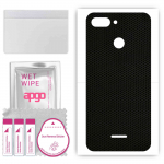 apgo Protective Skin Sticker for the back compatible with Xiaomi Redmi 6, Wrap Film, Foil, Vinyl - Pattern Matrix