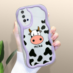 Armas koomiksimustriga kreemjas tekstuuriga korpus Lainelise servaga pehme silikoonkaanega telefoni&uuml;mbris Huawei Honor Infinix Tecno iPhone'i jaoks Honor 20 valge