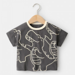 Beebide riided Vabaaja l&uuml;hikeste varrukatega T-s&auml;rk suvine poistele t&uuml;drukutele beebidele lastele lastele suvilistele poolvarrukatega 73CM